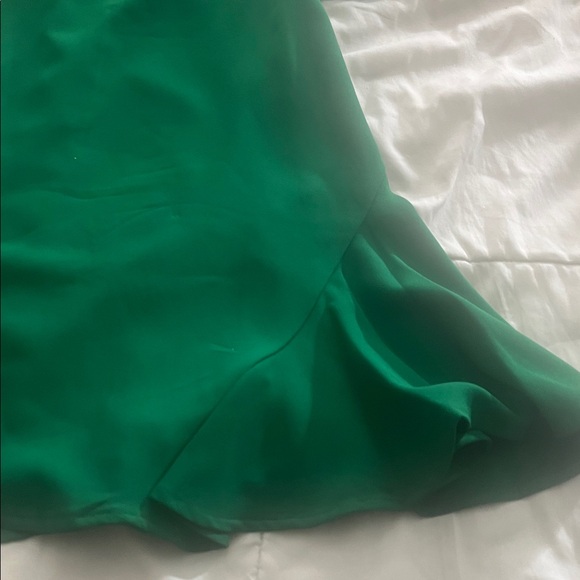 CeCe Green Ruffle Mini Dress - Picture 2 of 6